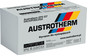 Styropian  Austrotherm EPS DACH/PODŁOGA 037 100 mm 3m2