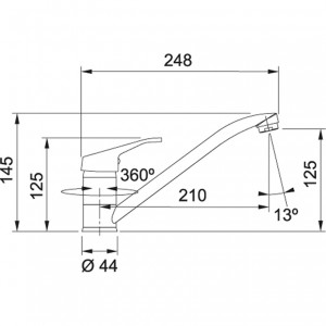 Bateria kuchenna {Franke Narrew 35}