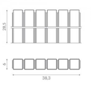 Palisada {Betard Forta wys. 28,5&nbsp;cm}