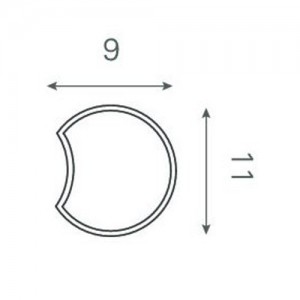 Palisada {Betard Luna wys. 40&nbsp;cm}