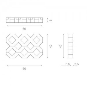 Płyta ażurowa {Betard Meba gr. 10&nbsp;cm}