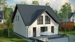 Dachówka blaszana {Blachprofil 2 Alfa Plus szary antracytowy 15/350}