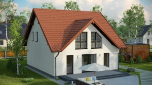 Dachówka blaszana {Blachprofil 2 Alfa Plus brązowy miedziany 15/350}