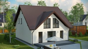 Blacha trapezowa {Blachprofil 2 Trapez T-18 D ECO brązowy grizzly}