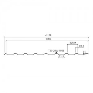 Blacha trapezowa {Plannja T20 40}