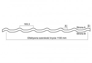 Blachodachówka {Plannja Regent Grand 30}