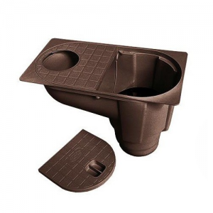 Osadnik rury spustowej {Budmat Flamingo 297x157x210 brązowy}