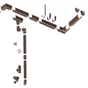 Rura spustowa {Budmat Proaqua 125/90mm 3m}