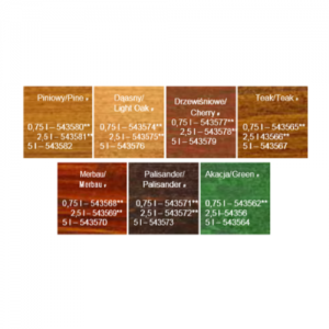 Lakierobejca do drewna {Caparol CapaWood Protect Plus 2,5 l}