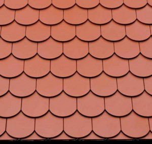 Dachówka ceramiczna {Braas Opal Standard ,angoba miedziana}