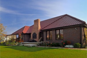 Dachówka podstawowa {Roben MONZAplus KASZTAN}