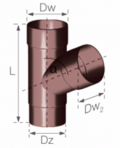 Trójnik 67,5 {Gamrat Brązowy}