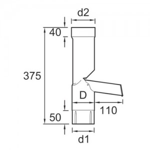 Łapacz wody {Plannja 10 cm}