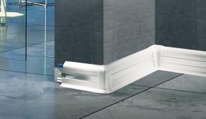 Listwa przypodłogowa aluminiowa {Cezar LP55}