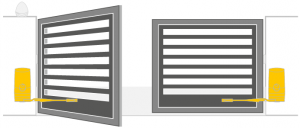 Napęd do bram skrzydłowych {Krispol STARCUS S 3W24}