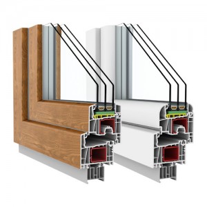 Okno PCV {Krispol FEN 76}