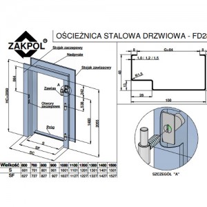 Ościeżnica {ZakPol F28 70}
