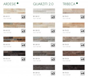 Płytki elewacyjne {Libet Rift 10,5x45x2 cm}