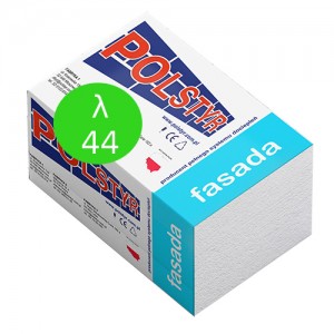 Styropian fasadowy  Polstyr EPS S 044 FASADA 150 mm 2 m2