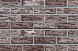 Płytka klinkierowa {Roben Adelajda Burgund ryflowana, rozm. 240 x 14 x 71 mm}