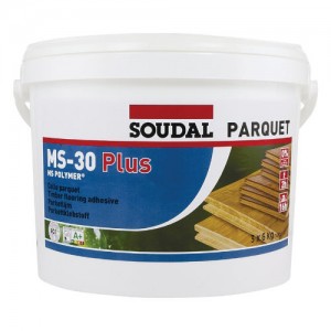 Hybrydowy klej do parkietu  Soudal MS-30PLUS 3x6 kg