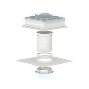 Dachowy świetlik tunelowy {Velux TCF 0010 OK14}