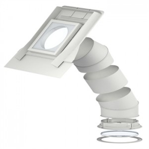 Świetlik tunelowy do dachów skośnych {Velux TLR 2010 OK14}