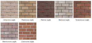 Gont elewacyjny {Technonicol HAUBERK 1 m x 25 cm}