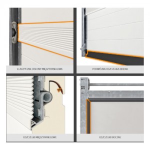 Brama segmentowa {Wiśniowski Uni Therm}