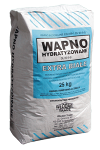 Wapno Włodar Extra Białe 25 kg