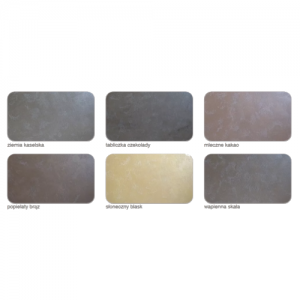 Farba strukturalna ziarnista do wnętrz {Fox Dekorator Farba Zen  1 l}