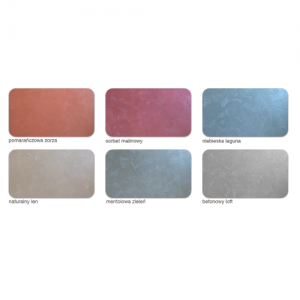 Farba strukturalna ziarnista do wnętrz {Fox Dekorator Farba Zen  1 l}