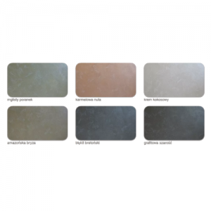 Farba strukturalna ziarnista do wnętrz {Fox Dekorator Farba Zen  1 l}