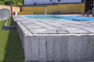 Palisada łupana {ZPB Kaczmarek 120x120x850mm}